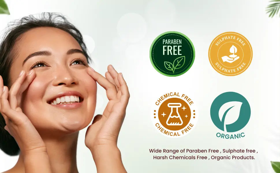 Muloha Wide Range of Paraben Free , Sulphate Free, Harsh Chemicals Free , Organic Products