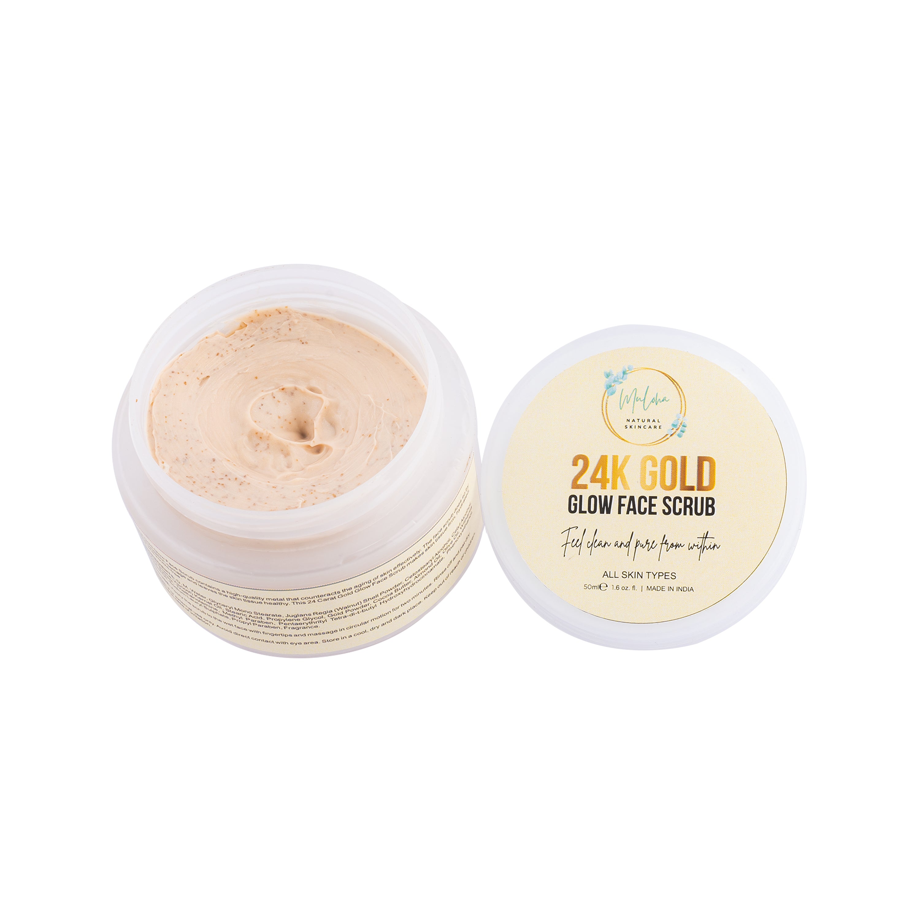 24 Karat Gold Glow Face Scrub