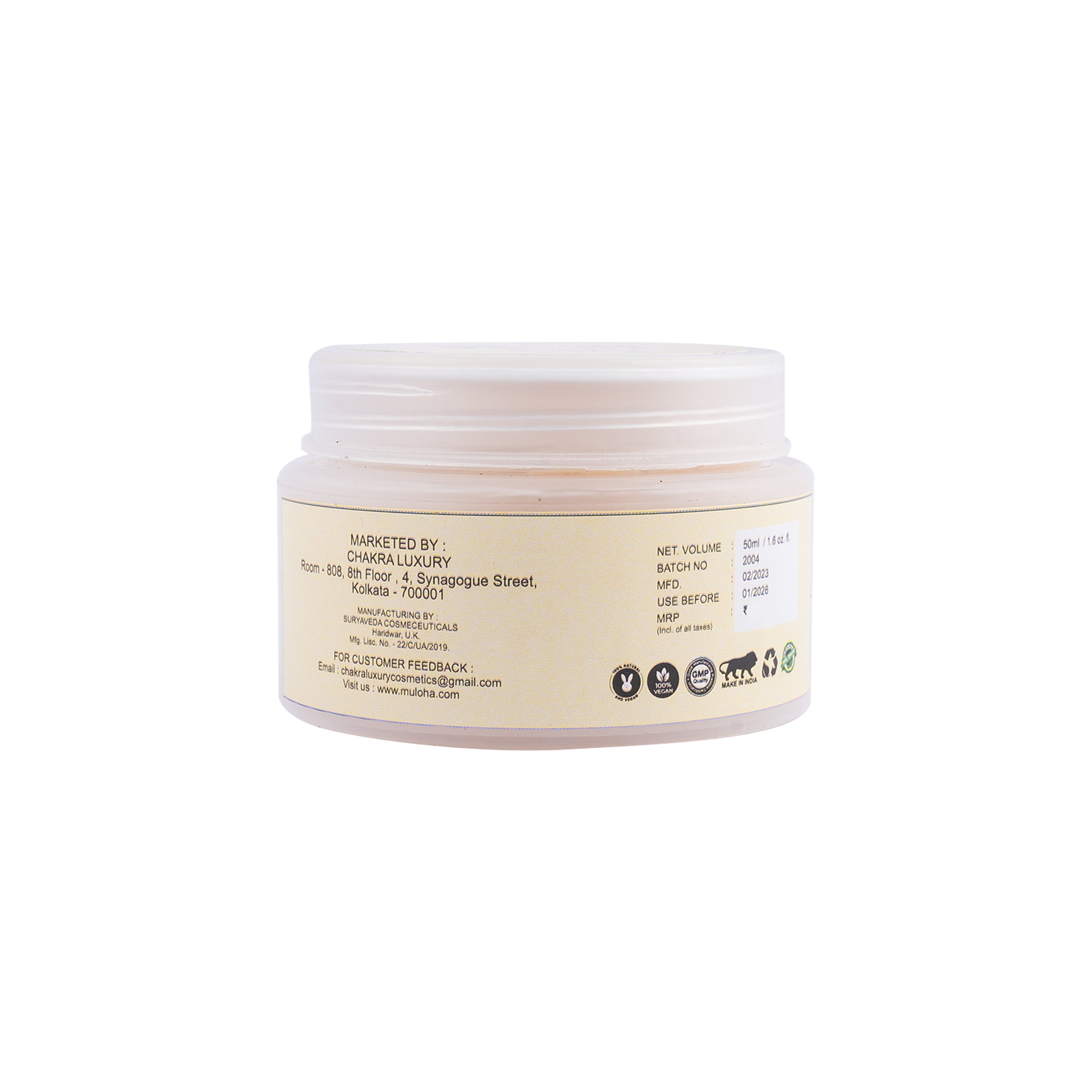 24 Karat Gold Glow Face Scrub