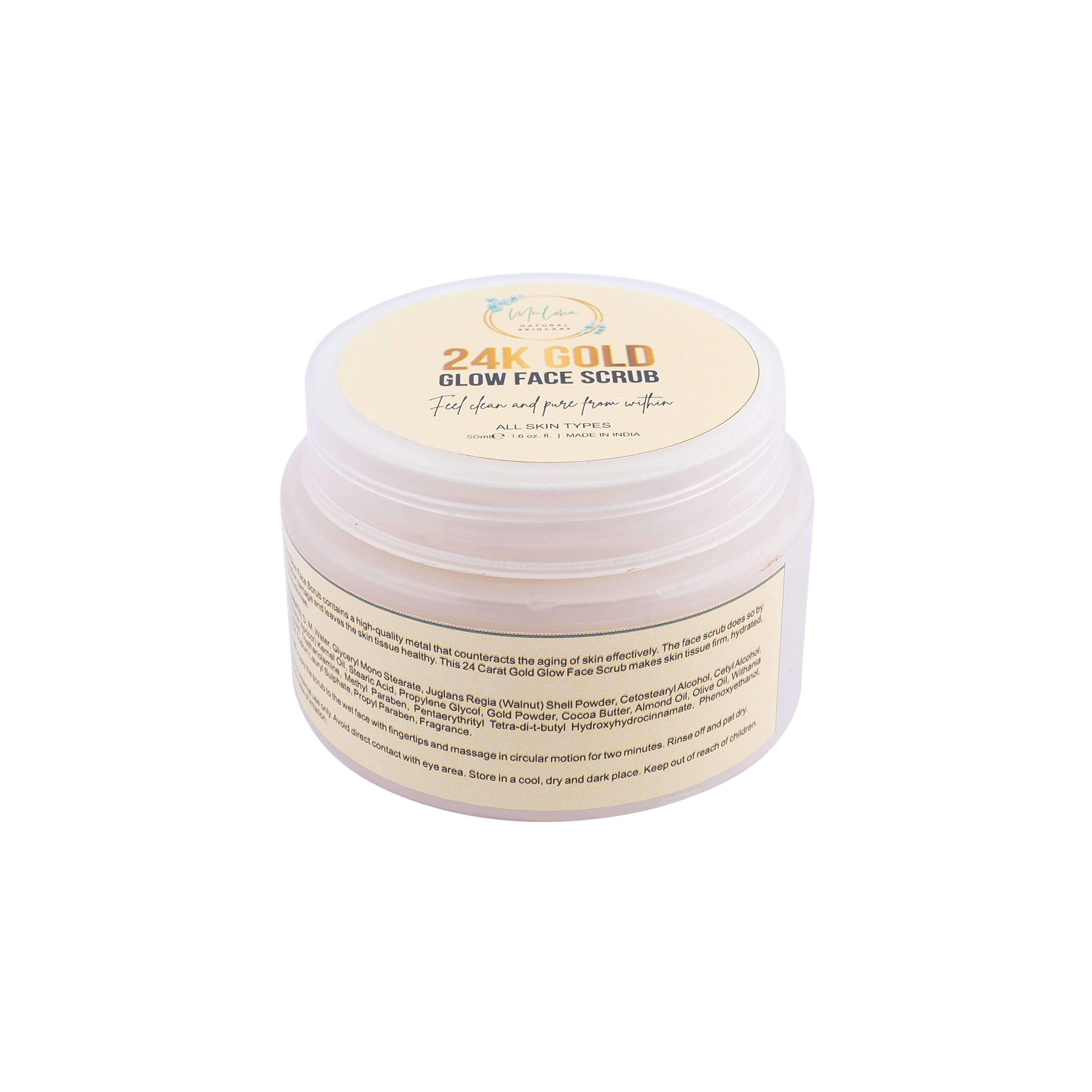 24 Karat Gold Glow Face Scrub