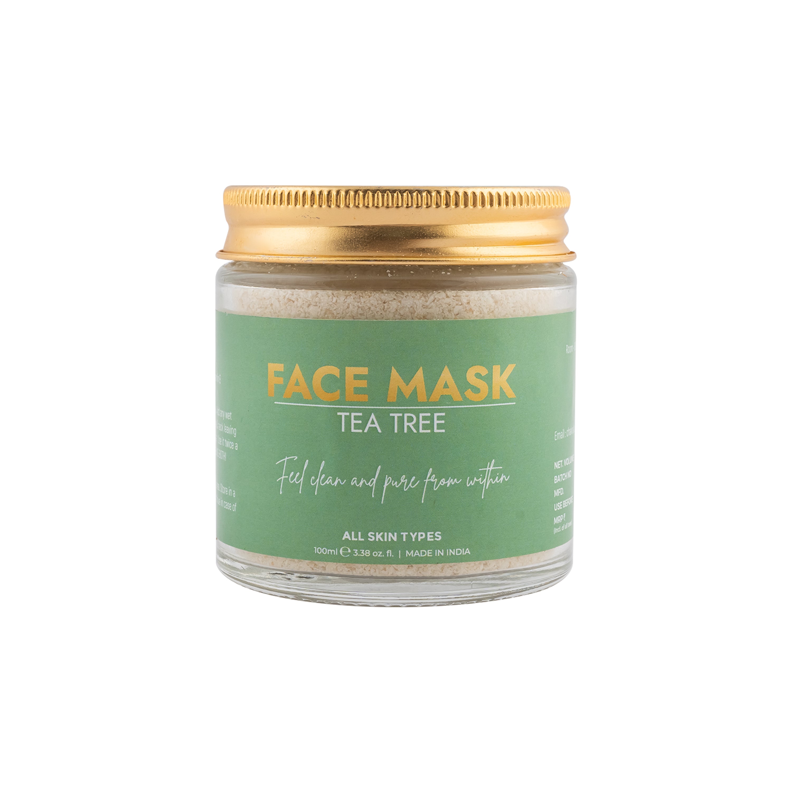 Tea Tree Face Mask/Scrub