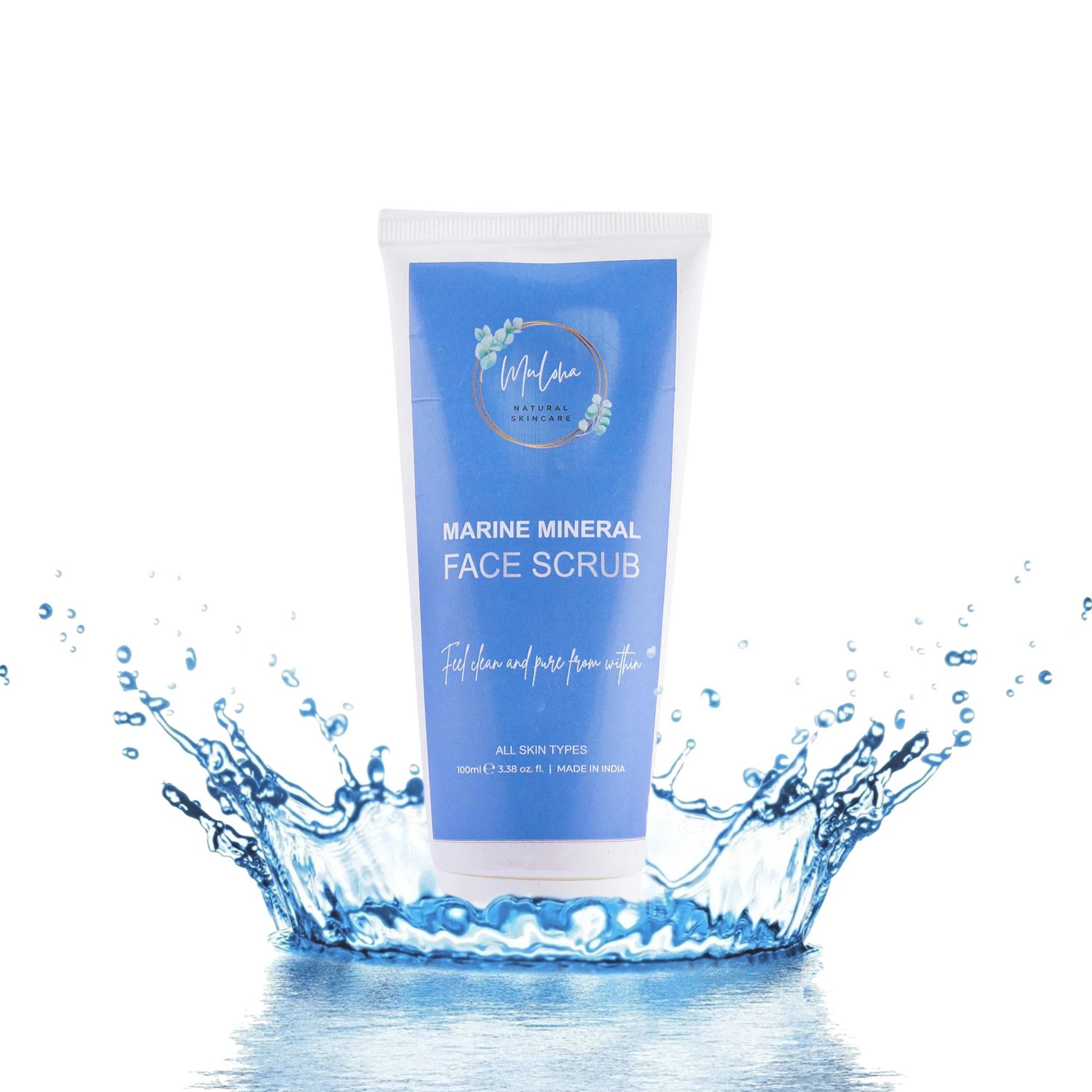 Muloha Marine mineral face scrub