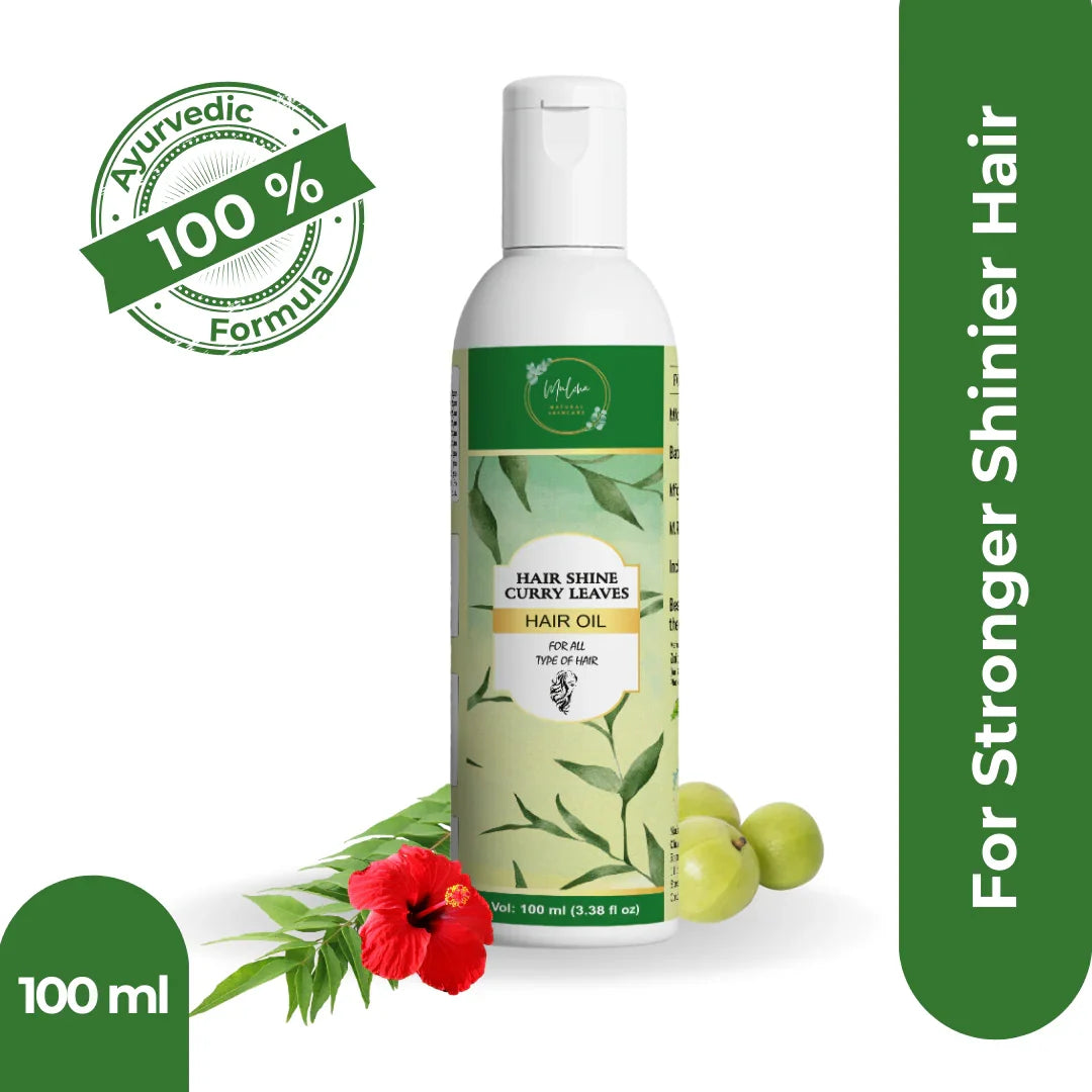 Muloha Curry Leaves Oil For Men and Women Hair Oil