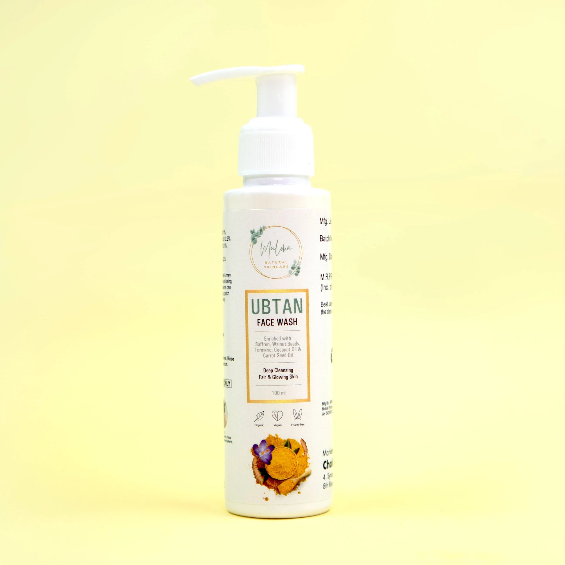 Muloha Haldi Ubtan Facewash