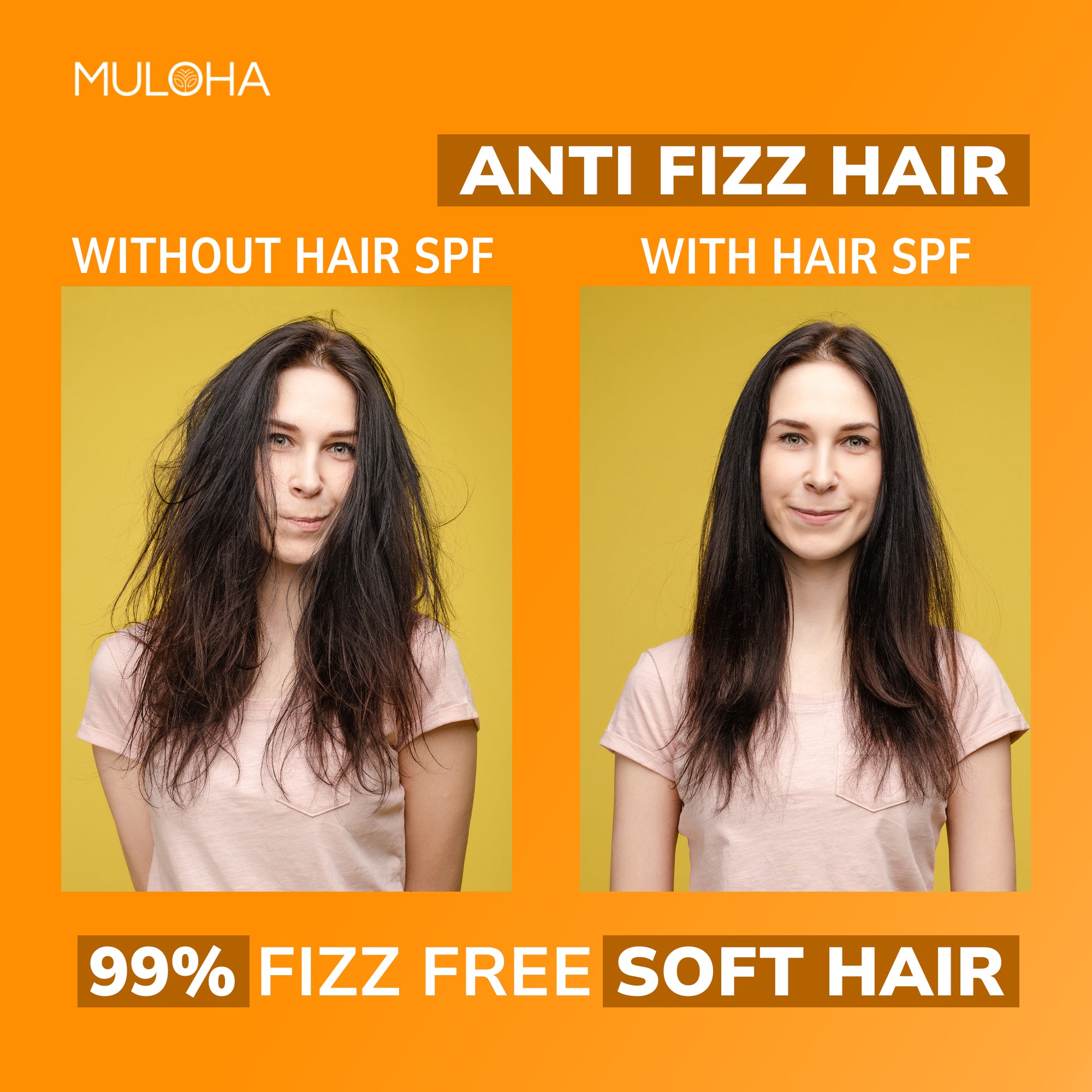 Hair Sunscreen SPF 50 PA+++ Sun Protection Spray For Sun Damaged Hair