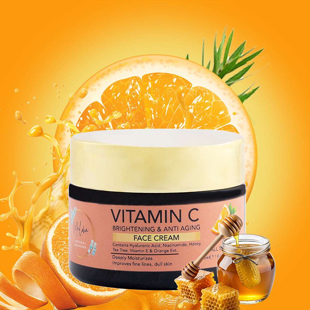 Vitamin C Lotion And Vitamin C Face Cream Combo For Bright & Healthy Skin